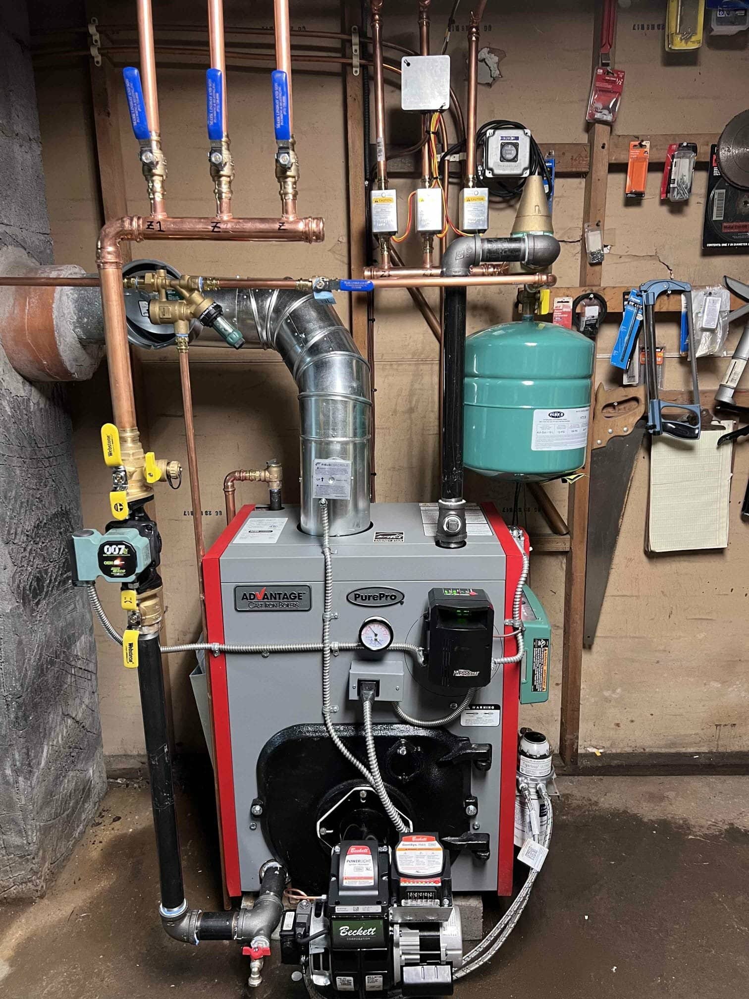 new boiler installation in West Milford, NJ