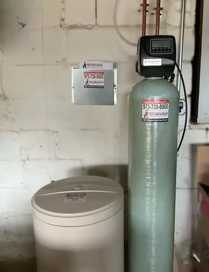 New water softener system in West Milford, NJ