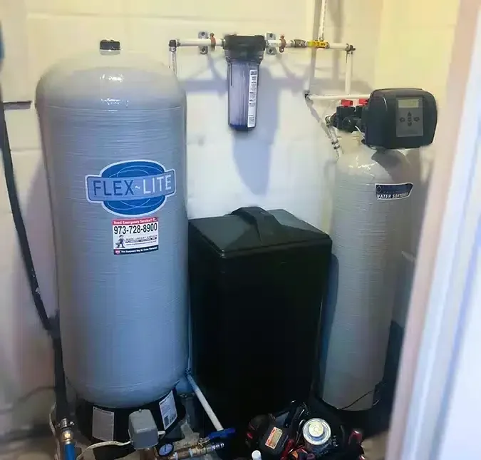 Well tank replacement at West Milford, NJ home