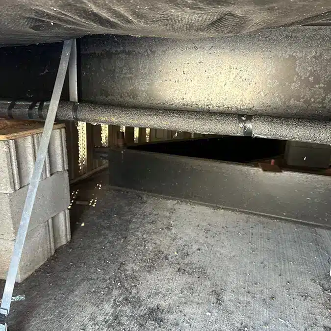 insulated pipes to protect from freezing