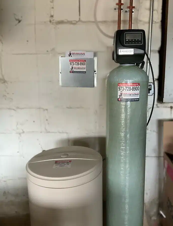 New water softener system in West Milford, NJ