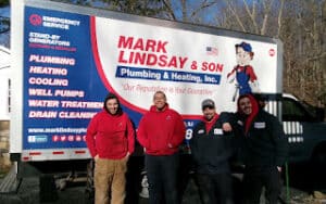 Mark Lindsay and Son Plumbing & Heating team