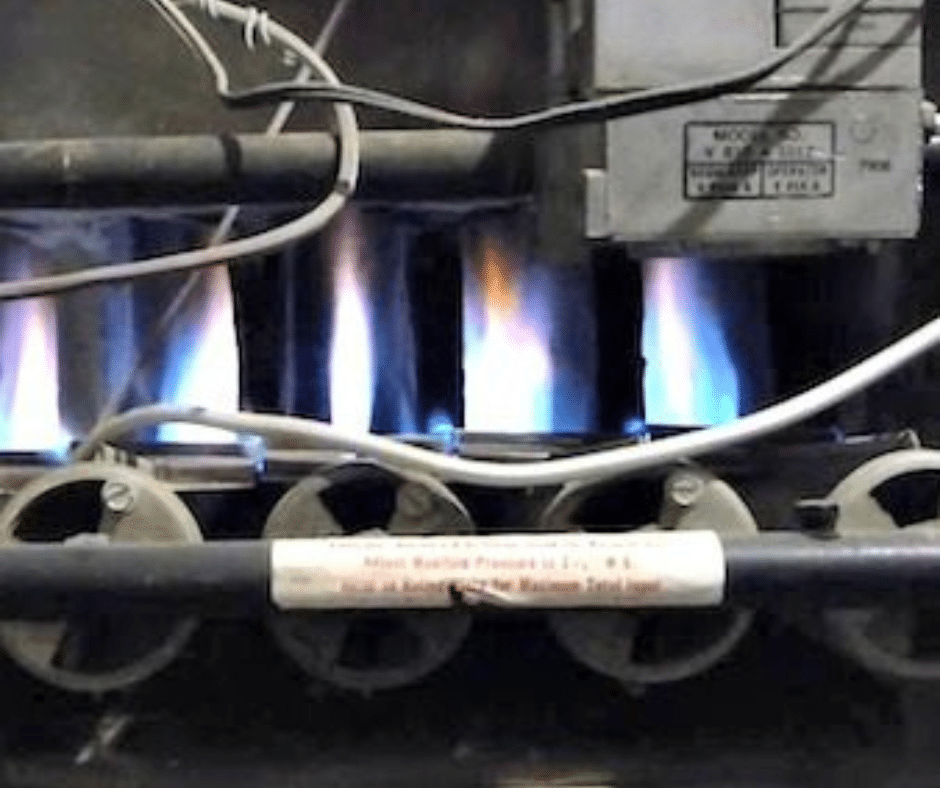 inside furnace