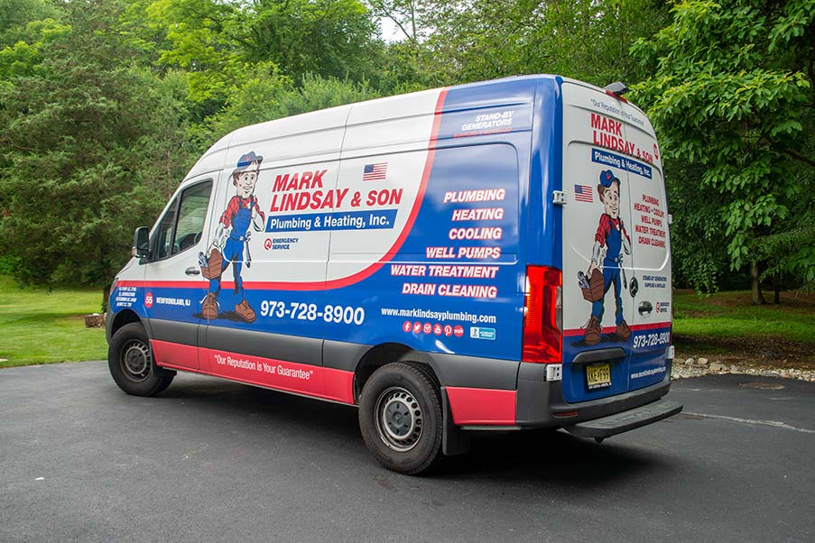 plumbing truck in west milford NJ