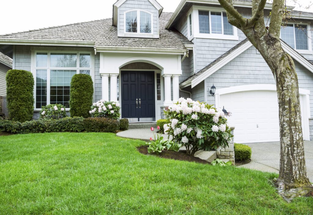 new jersey home during springtime